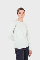 Mint green high neck perfect long sleeved tee_4