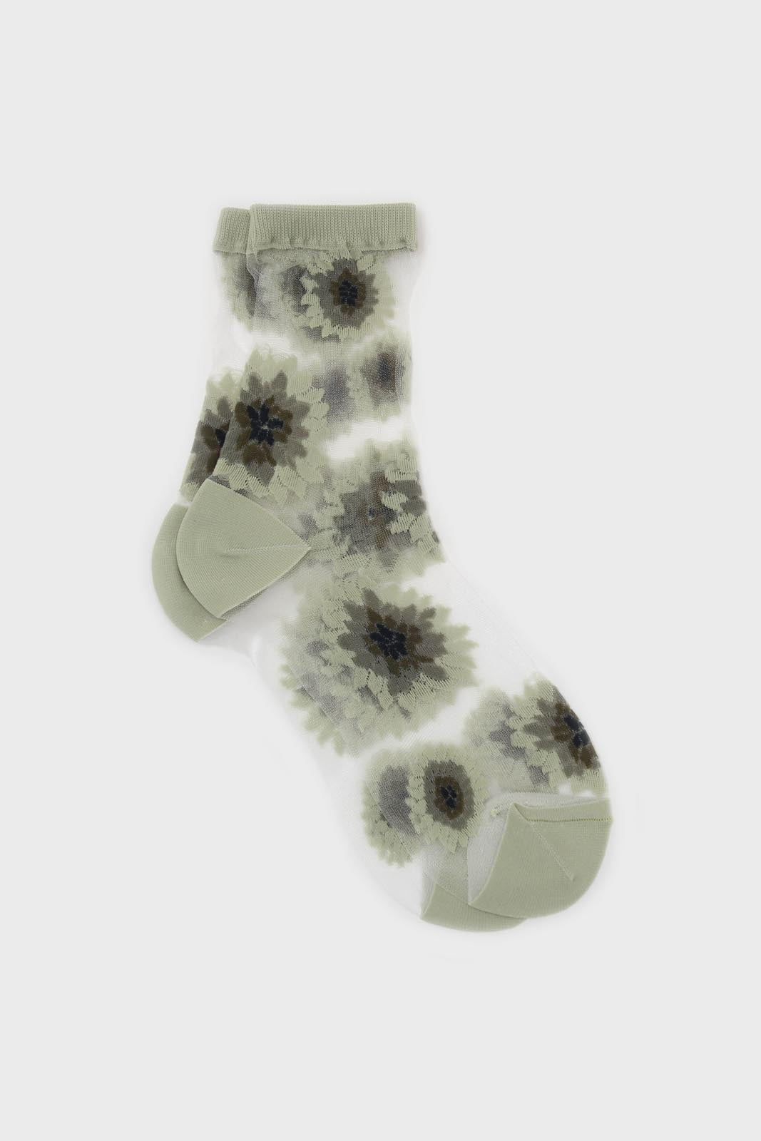 Large daisy sheer socks - Set of 3
