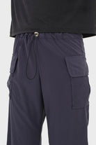 Charcoal silky jogging trousers_6