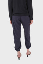 Charcoal silky jogging trousers_2