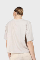 Beige loose fit t-shirt - set_5