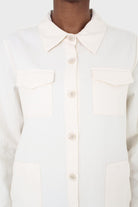 Ivory belted long shirt dress_12