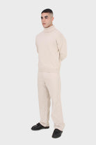 Ivory corduroy loose fit trousers - 812_6