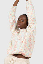 Pale pink mixed rainbow knit jumper_3