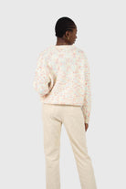 Pale pink mixed rainbow knit jumper_7