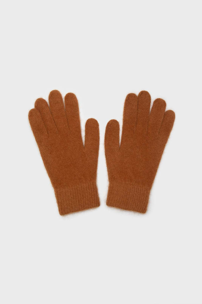Camel mohair gloves_3