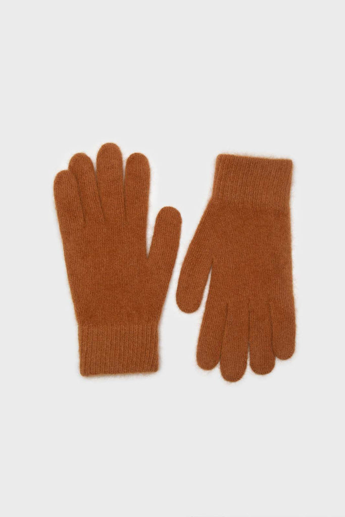 Camel mohair gloves_4