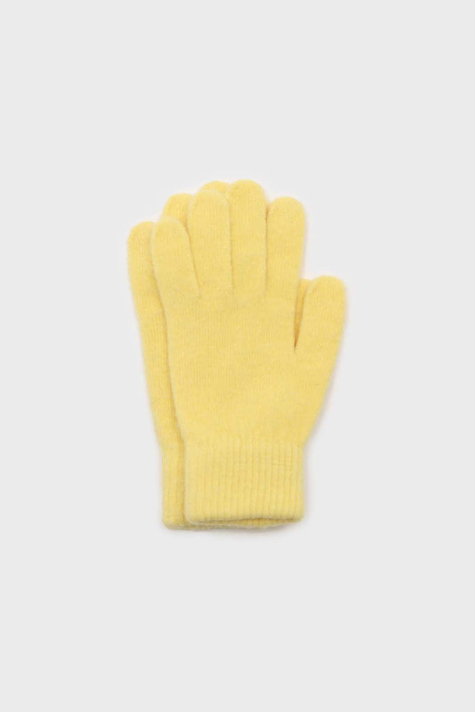 Yellow mohair gloves_1