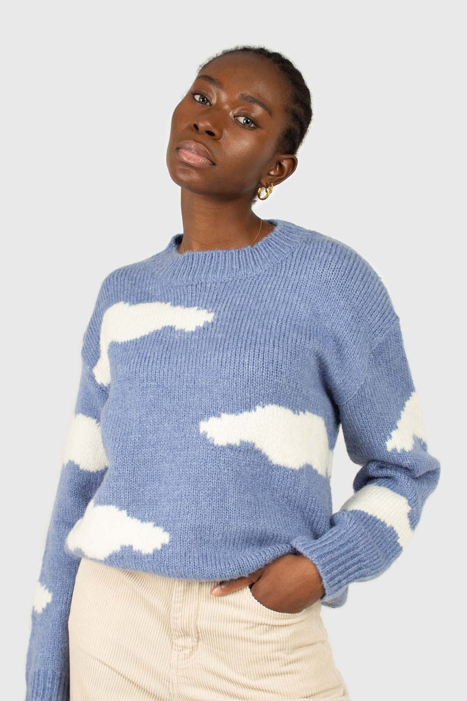 Blue and white intarsia cloud wool blend jumper_6
