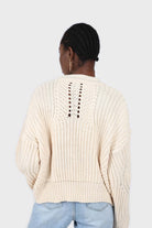Light beige cross weave jumper_4