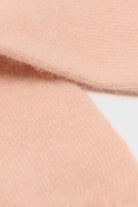 Pale pink angora smooth socks_2