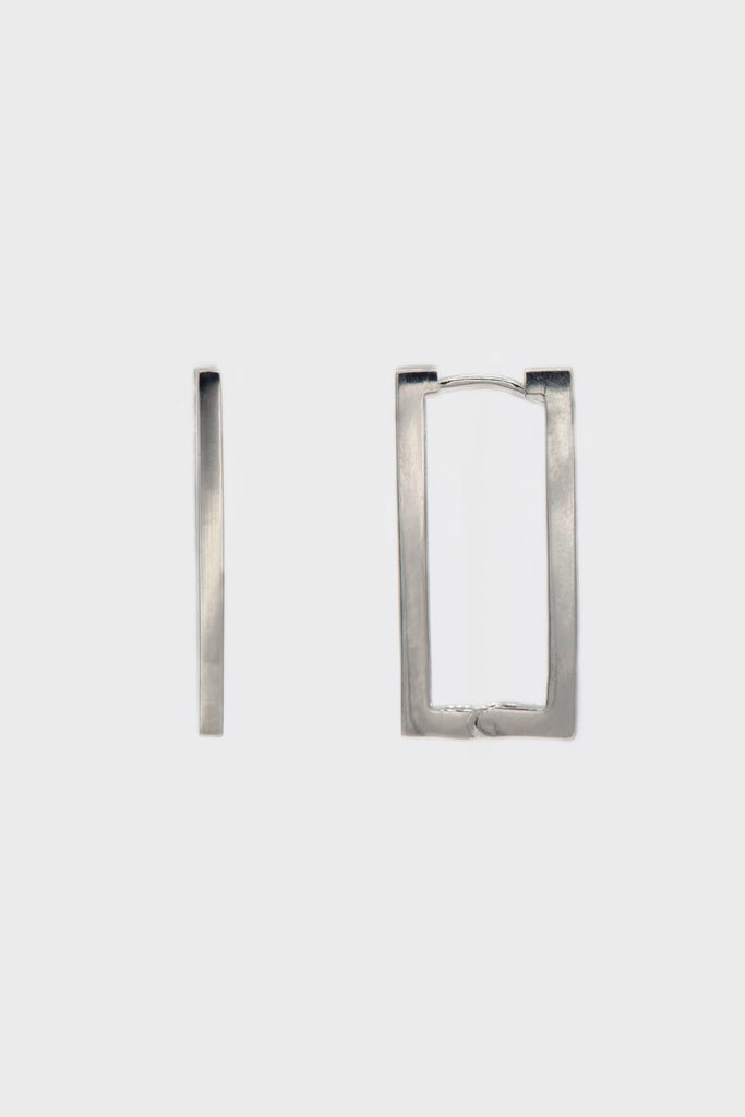Silver perfect rectangle earrings_4