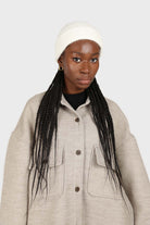 Beige wool blend oversized shirt jacket_4