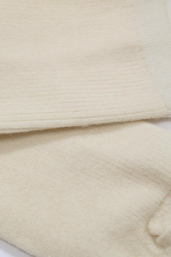 Ivory merino wool socks_2