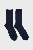 Navy blue merino wool socks_4