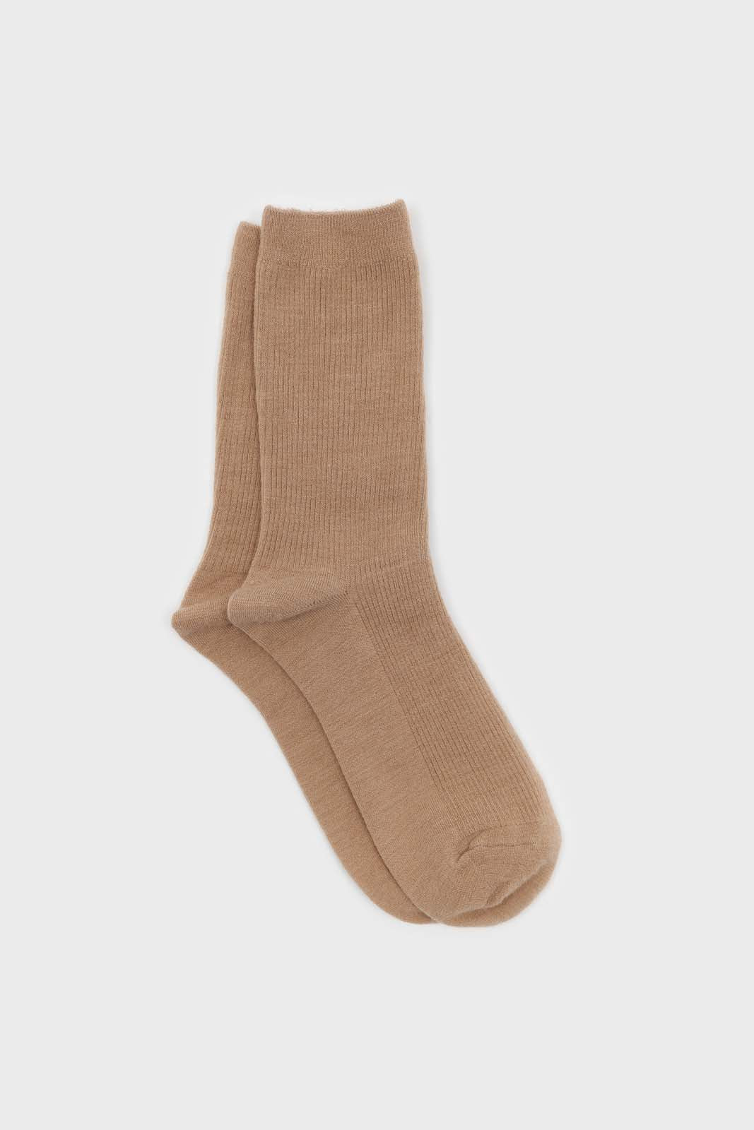 Light merino wool socks