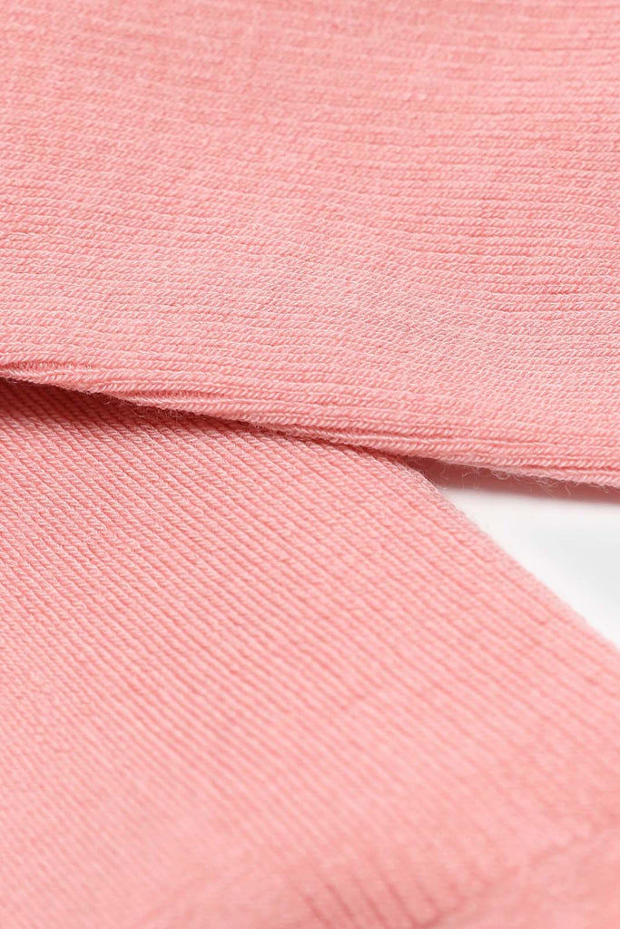 Light pink merino wool socks_2