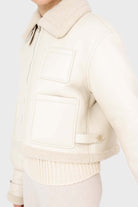 Ivory faux shearling biker jacket_4
