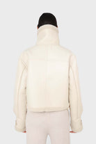 Ivory faux shearling biker jacket_5