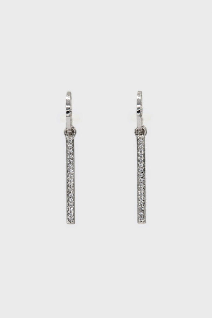 Silver dangling diamante bar hoop earrings_1