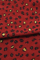 Red and black metallic leopard print socks_2