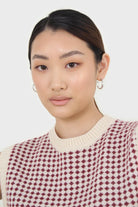 Ivory and red patterned vest_5