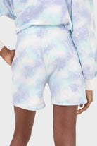Blue and green tie dye shorts_8