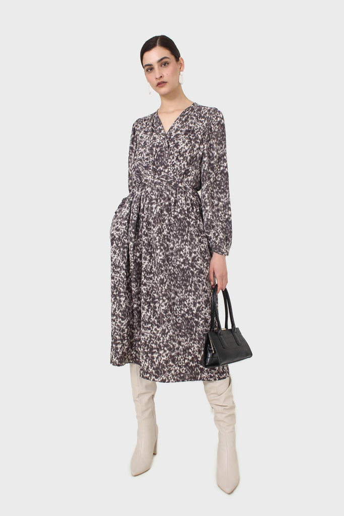 Grey and ivory dapple print maxi dress_7