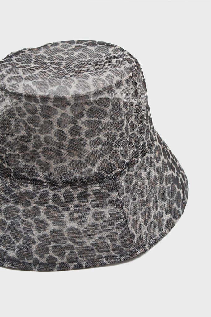 Grey mesh leopard print bucket hat_2