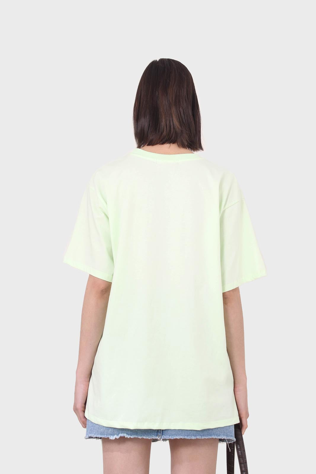 Lime green crew neck short sleeve tee_2