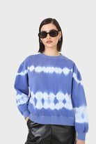 Cobalt blue tie dye crewneck sweatshirt_9