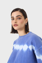 Cobalt blue tie dye crewneck sweatshirt_14
