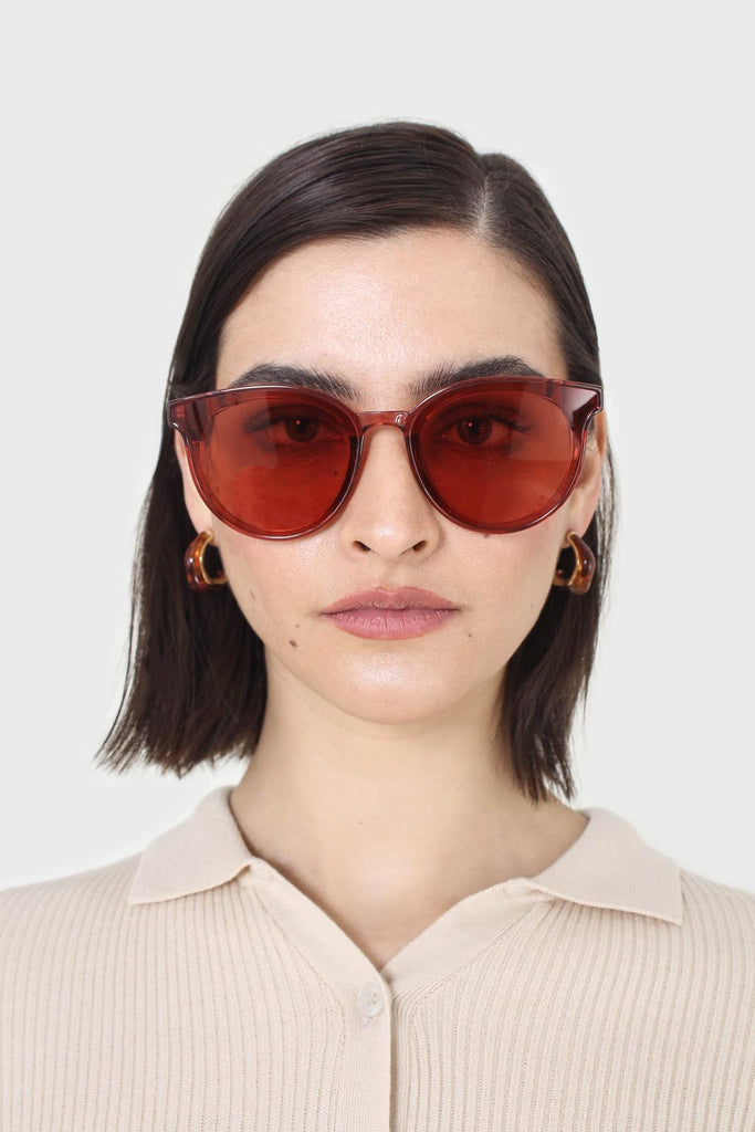 Red colourblock sunglasses_2