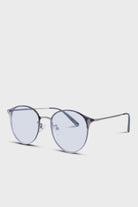 Grey gradient frameless sunglasses_3