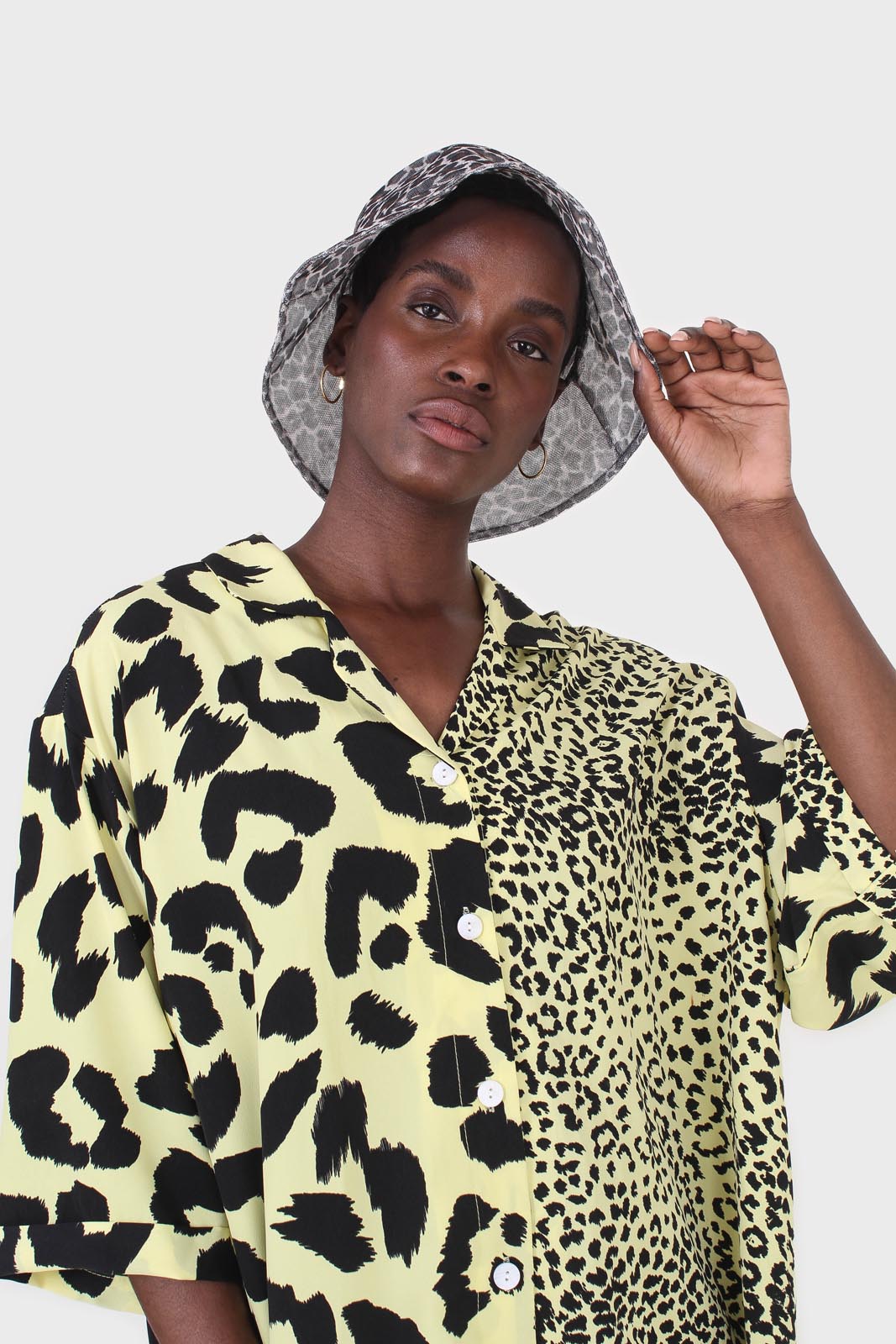 Yellow bold multi leopard print shirt_1
