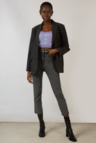 Grey smart single breasted blazer_2