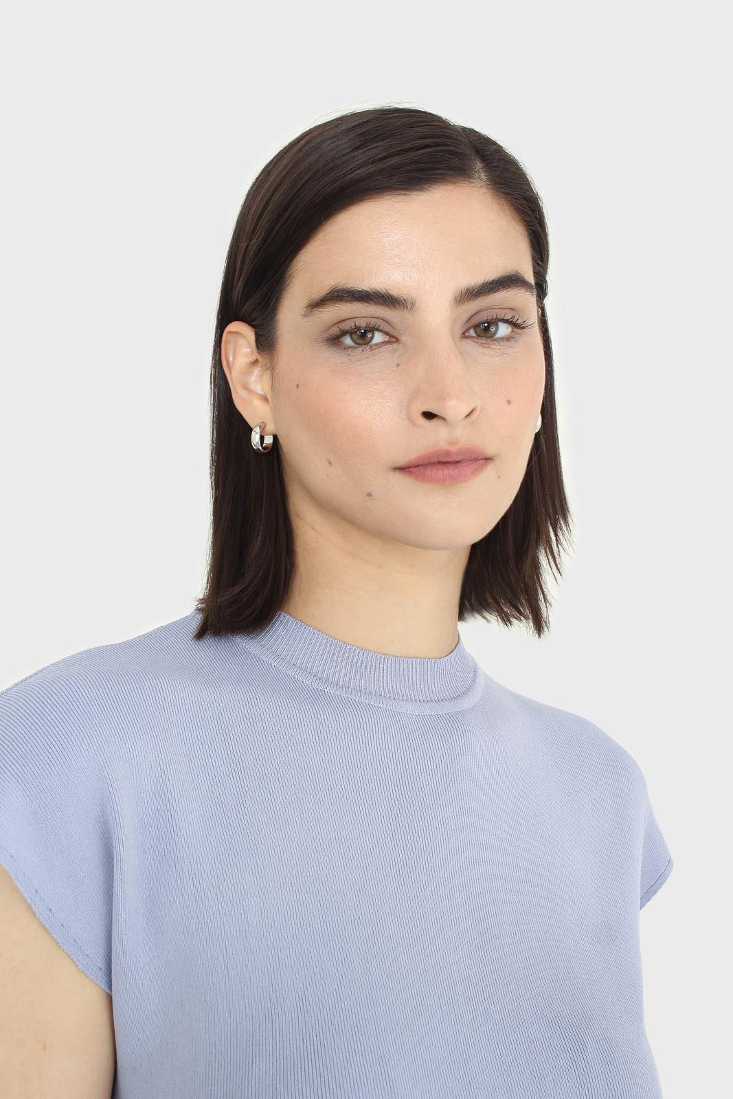 Lilac sleeveless crewneck knitted tee_4