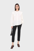 Black side pocket tailored trousers_3