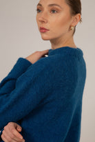 Bright blue alpaca blend jumper_4