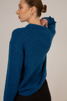Bright blue alpaca blend jumper_5