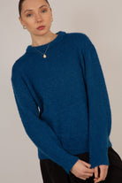 Bright blue alpaca blend jumper_3