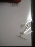 Silver long straight drop earrings_1