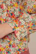 Ivory bold floral print blouse_11