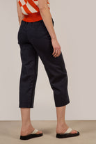 Navy wide leg trousers_5