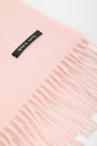 Baby pink pure wool classic scarf_2