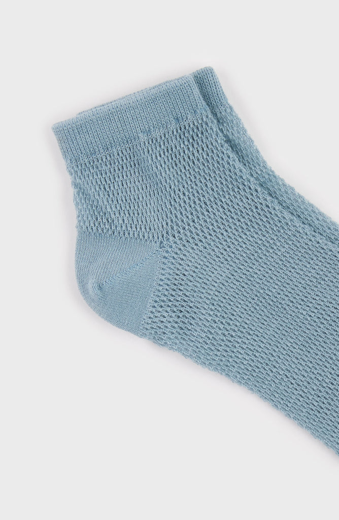 Baby blue mesh ankle socks_3