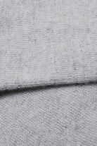 Grey blue smooth cashmere wool blend socks_2