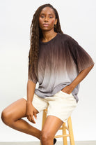 Black and grey bold ombre ribbed tee_5