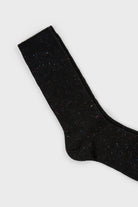 Black rainbow fleck ribbed socks_2