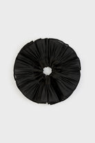 Black sheer scrunchie_1